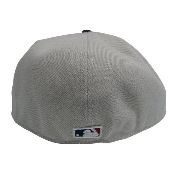 New Era 59Fifty Detroit Tigers‎ Official On-Field Baseball Cap Beige Size 7 5/8 - Picture 3 of 11